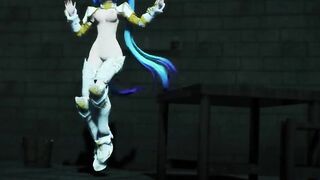 【MMD】Knight Miku - Dungeon Paradise【R-18】