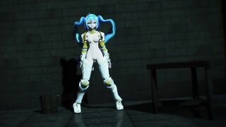 【MMD】Knight Miku - Dungeon Paradise【R-18】