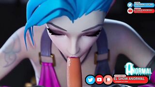 JINX LEAGUE OF LEGENDS BLOWJOB HENTAI