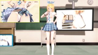 【MMD】(Old version) Melancholic-chan in snow【R-18】