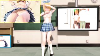 【MMD】(Old version) Melancholic-chan in snow【R-18】