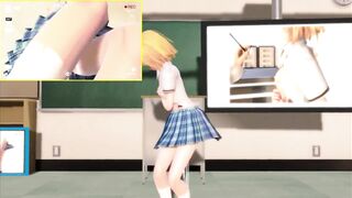 【MMD】(Old version) Melancholic-chan in snow【R-18】