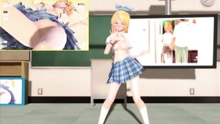 【MMD】(Old version) Melancholic-chan in snow【R-18】