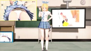 【MMD】(Old version) Melancholic-chan in snow【R-18】