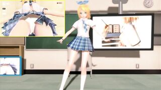 【MMD】(Old version) Melancholic-chan in snow【R-18】