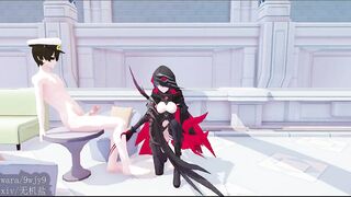 0438 -【R18-MMD-4K】Honkai Impact 3rd 崩坏三 your honkai harem waifu