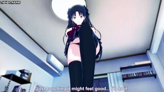 Hentai POV Feet Rin Tohsaka Fate/Stay Night