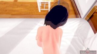 My Girlfriend Wakes Up Horny and We Fuck Wildly POV - Hentai Hot Animations
