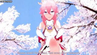 Hentai POV Feet Yae Miko Genshin Impact