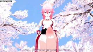 Hentai POV Feet Yae Miko Genshin Impact