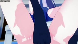 Hentai POV Feet Hitagi Senjougahara Bakemonogatari