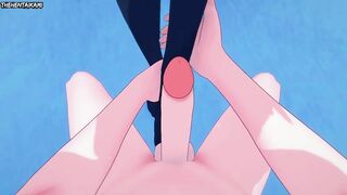 Hentai POV Feet Hitagi Senjougahara Bakemonogatari