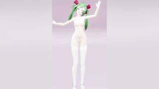 HATSUNE MIKU UNDRESS DANCE HENTAI NUDE VERTICAL SCREEN 3D DARK GREEN HAIR COLOR EDIT SMIXIX