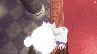 3D HENTAI POV Emilia blowjob
