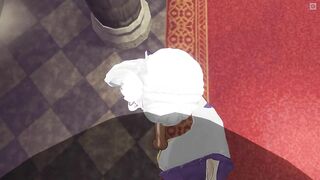 3D HENTAI POV Emilia blowjob