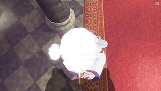 3D HENTAI POV Emilia blowjob