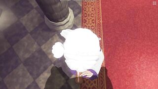 3D HENTAI POV Emilia blowjob