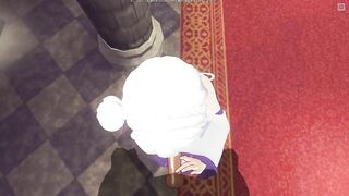3D HENTAI POV Emilia blowjob