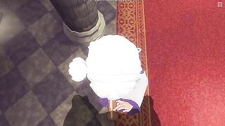 3D HENTAI POV Emilia blowjob