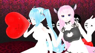 Imbapovi - Miku and Luka have nice Balloon's Time