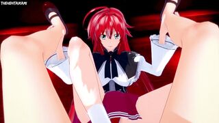 Hentai POV Feet Rias Gremory High School DxD