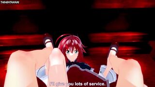 Hentai POV Feet Rias Gremory High School DxD
