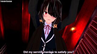 Hentai POV Feet Kurumi Tokisaki Feet Domination Date A Live