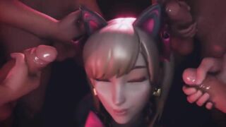 HARD SEX INTENSE GANGBANG SWEET PLEASURE TASTY HOT ASS【BY】bell_nsfw