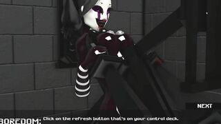 Fuck Nights At Fredrika's Marionette and 3 tit length