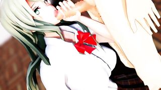 Suzuya and H - MMD
