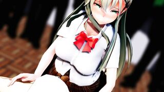 Suzuya and H - MMD