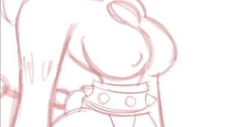 Metal Peach's Chompy transformation