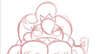 Metal Peach's Chompy transformation