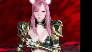 Hot Asian Elf Knight Tied Up Bondage Dildo Experience