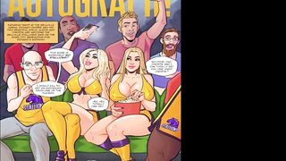 Can We Have an Autograph - Football star 3some with hot Ass white Blond