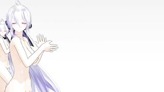 【MMD】Haku - Lamb (simple tailoring)【R-18】