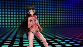 【MMD】LUVORATORRRRRY! - Isokaze bikini slight erotic【R-18】