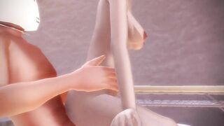 【SEX-MMD】Lap Sitting feat-Mai In the locker room【R-18】
