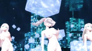 【MMD】ABKH Pelagic fish【1080p 60fps】【R-18】