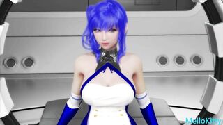 Elf Faced Asian Racing Model Fucks Monster Cock - First Tied Up BDSM Gangbang