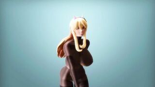【MMD】Kirara (bodystockings) - Gokuraku Jodo【R-18】