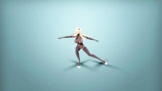 【MMD】Kirara (bodystockings) - Gokuraku Jodo【R-18】