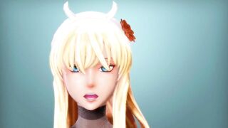 【MMD】Kirara (bodystockings) - Gokuraku Jodo【R-18】