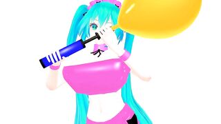 Imbapovi - Miku make Breasts Expansion AGAIN! (H-Pump Special)
