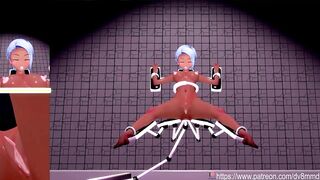 MasoFactory 2 - Miki Cumflation, DP, Bondage, Machine Fucking, Deepthroat, Facefucking