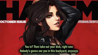 HentaiAnimeJOI - Asami Is Bored At The Club (Quick JOI)