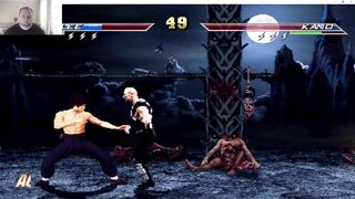 Mortal Kombat New Era (2022) Bruce Lee vs Kano