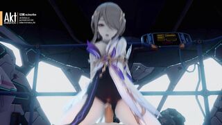 0442 -【R18-MMD】AKT - Honkai Impact 3rd 崩坏三 Rita Rossweisse 丽塔