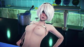 2B beautiful agony orgasm