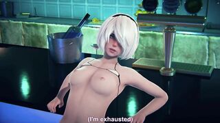 2B beautiful agony orgasm